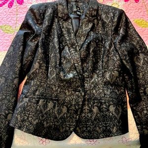 Worthington black silver sparkle